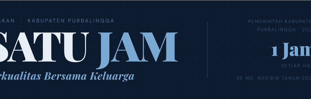 Gerakan Satu Jam Berkualitas Bersama Keluarga